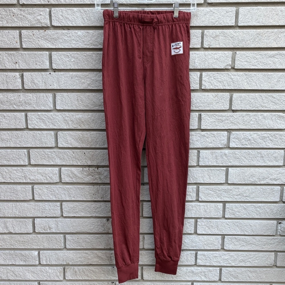 Souris Mini Women's Pyjama Pants Solid Burgundy/Wine Colour Sz XS